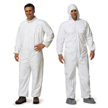Malt ProMax 1014 - Disposable Paint Suit - Coveralls Hood Boots - Bulk - XL